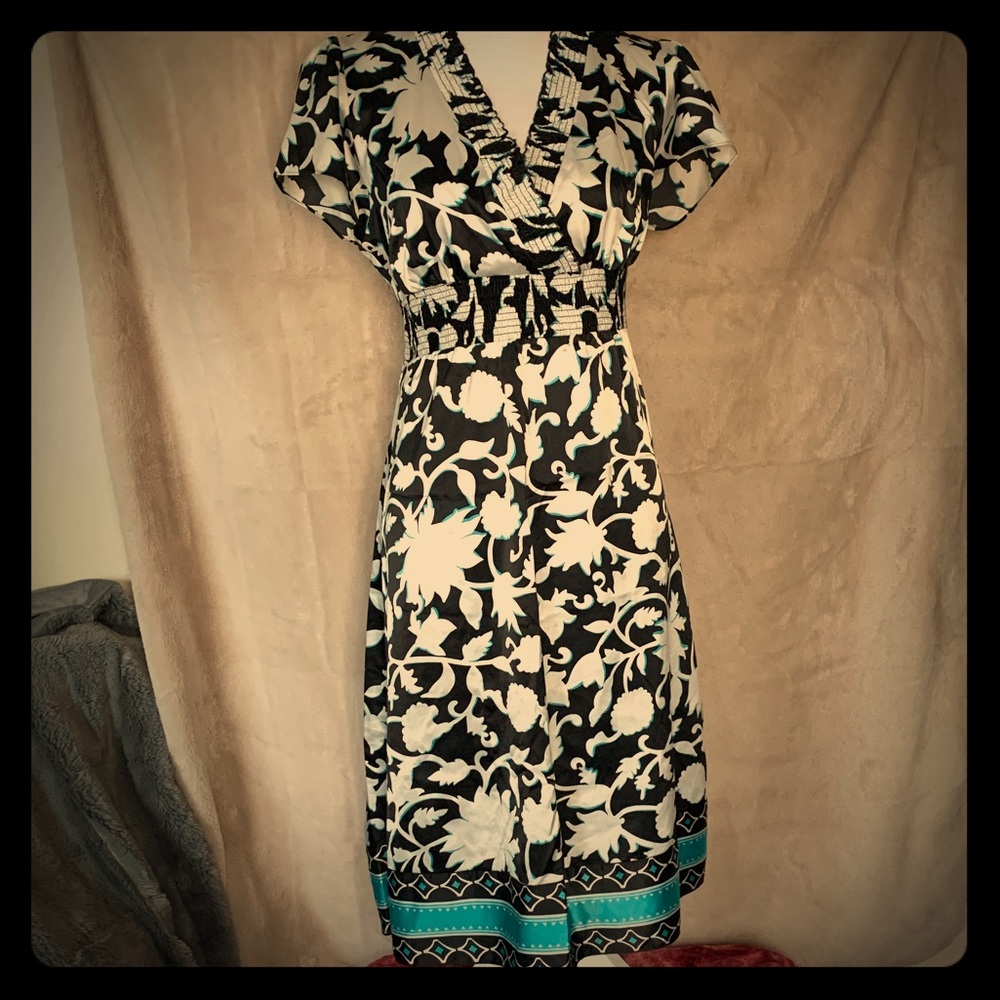 Silky and sexy A-line dress